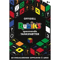Rubiks Spennende Tankenøtter Oppgavebok 60 engasjerende oppgaver å løse!