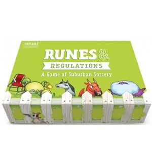 Runes & Regulations Kortspill Fra skaperne av Unstable Unicorns 