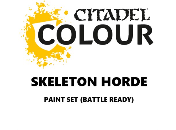 Skeleton Horde Paint Set Battle Ready Paint Set for din hær