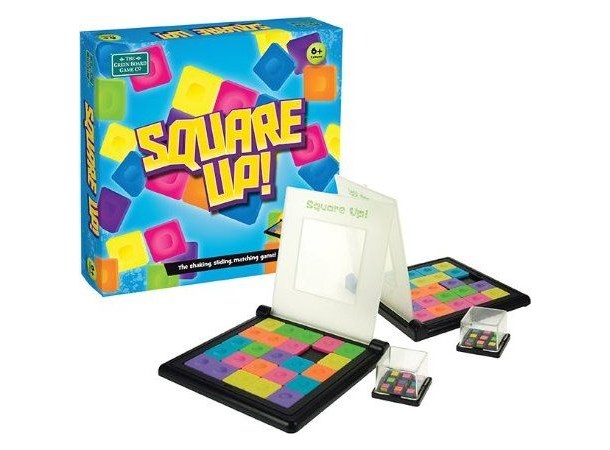 Square Up Brettspill Ny variant av Rubiks Race