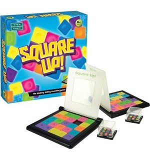 Square Up Brettspill Ny variant av Rubiks Race 