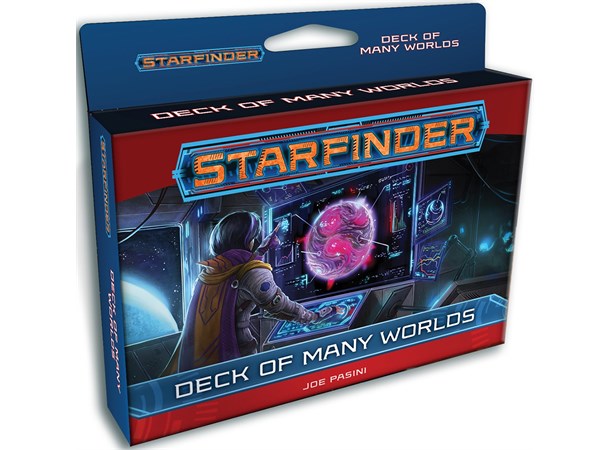 Starfinder RPG Deck of Many Worlds Roleplaying Game - 110 kort