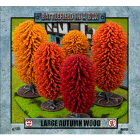 Terreng Large Autumn Wood 25-30mm Ferdigmalt - Battlefield in a Box