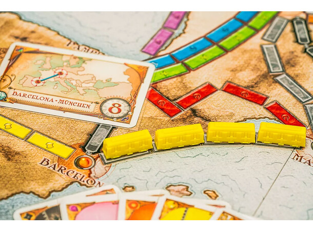 Ticket to Ride Europe Brädspel Svensk utgåva 