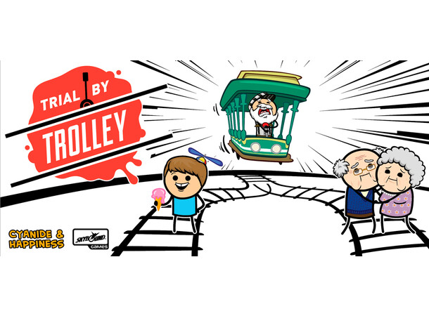 Trial by Trolley Brädspel Svensk utgåva 