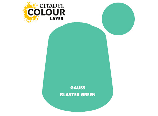 Warhammer Colour Layer Gauss Blaster Green - Tidligere Citadel Colour 