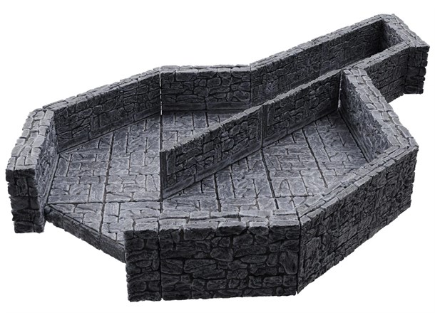 Warlock Tiles Dungeon Tiles 3 - Angles Bygg din egen Dungeon i 3D!
