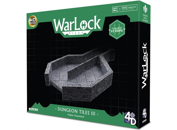 Warlock Tiles Dungeon tiles 3 - Angles Bygg din egen Dungeon i 3D! 