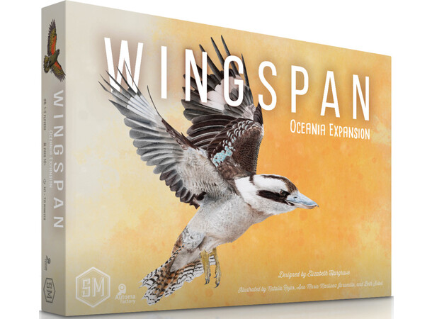 Wingspan Oceania Expansion Expansion till Wingspan 2nd Edition 
