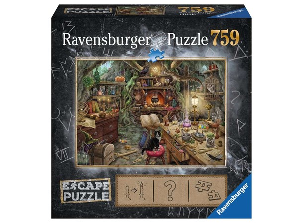 Witchs Kitchen 759 biter Puslespill Ravensburger Escape Room Puzzle