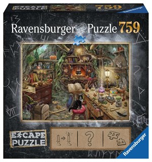 Witchs Kitchen 759 biter Puslespill Ravensburger Escape Room Puzzle 