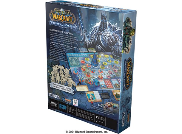 WoW Wrath Of The Lich King Brettspill World of Warcraft Board Game