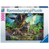 Wolves in Forest 1000 biter Puslespill Ravensburger Puzzle