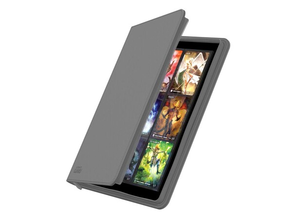 Zipfolio Xenoskin 18-Pocket Grå Ultimate Guard - For 360 kort 