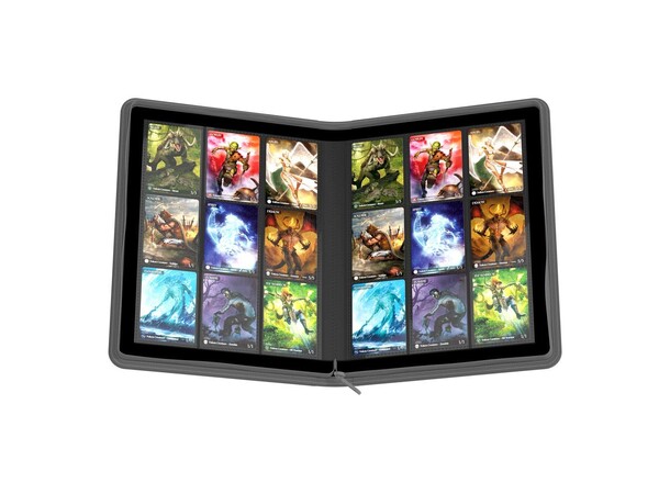 Zipfolio Xenoskin 18-Pocket Grå Ultimate Guard - For 360 kort 