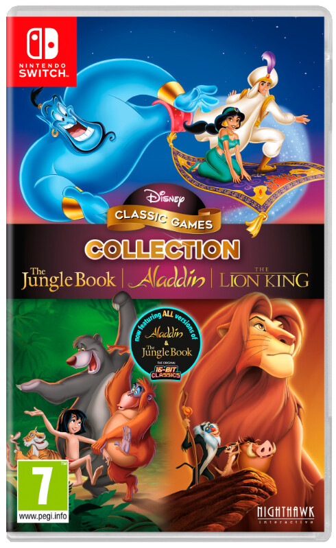 Disney Classics Game Collection Switch Jungle Book / Aladdin / Lion King