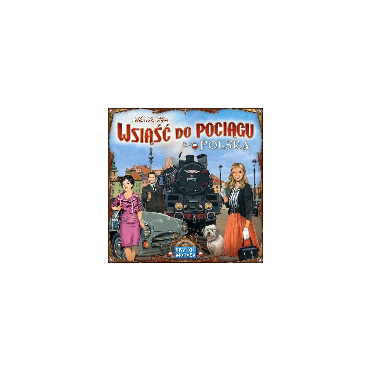 Ticket to Ride Map Coll 6.5 Poland Utvidelse til Ticket to Ride