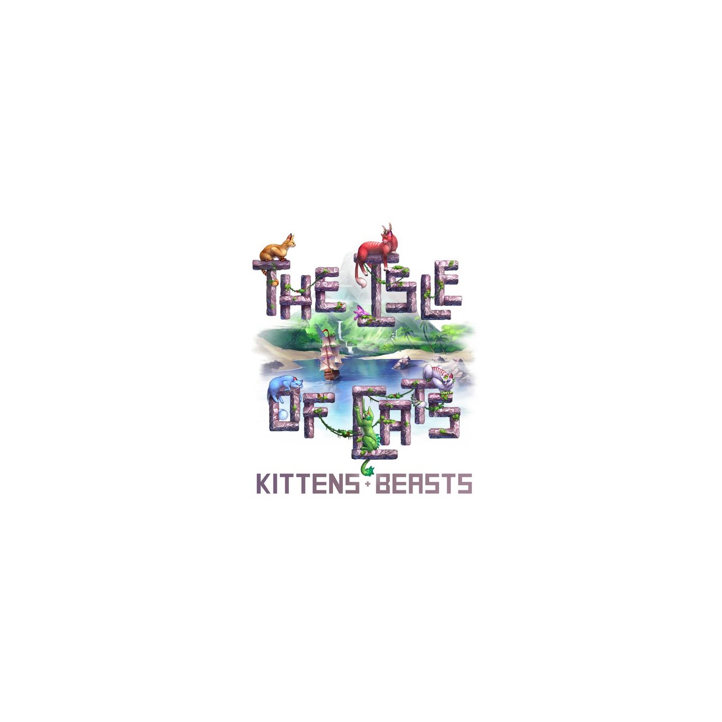 The Isle of Cats Kittens + Beasts Exp Utvidelse til Isle of Cats