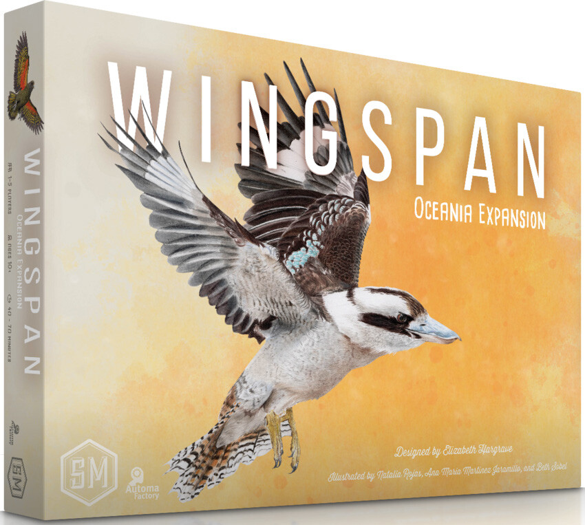 Wingspan Oceania Expansion Utvidelse til Wingspan 2nd Edition