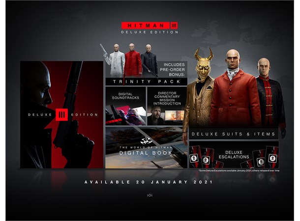 Hitman 3 Deluxe Edition PS4 - Gamezone.no