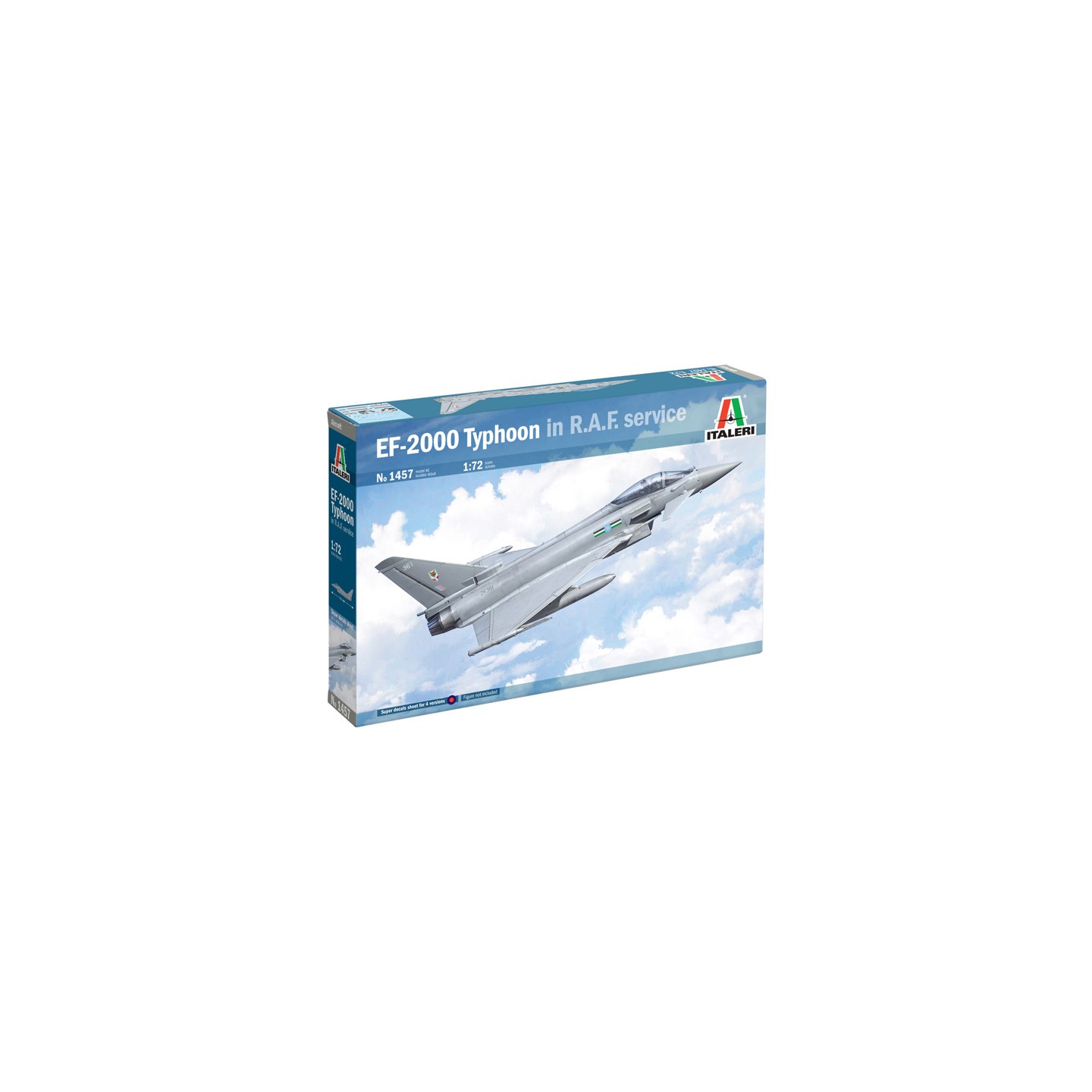 EF-2000 Typhoon In RAF Service Italeri 1:72 Byggesett