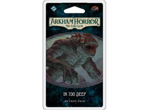 Arkham Horror TCG In Too Deep Expansion Utvidelse til Arkham Horror Card Game