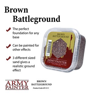 Army Painter Basing Brown Battleground Battlefield 4111 - 150ml 