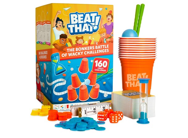 Beat That Brettspill The Bonkers Battle of Wacky Challenges 