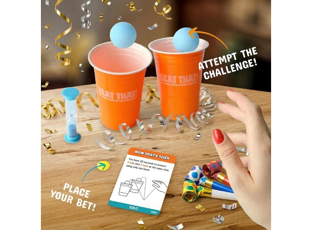 Beat That Brettspill The Bonkers Battle of Wacky Challenges 