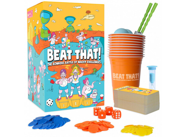 Beat That Brädspel The Bonkers Battle of Wacky Challenges 