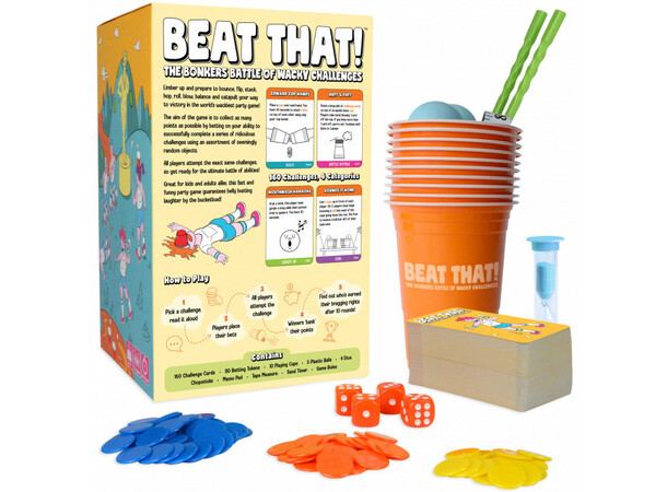 Beat That Brädspel The Bonkers Battle of Wacky Challenges 