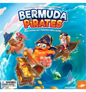 Bermuda Pirates Brettspill Norsk utgave 