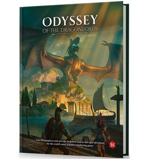 D&D 5E Adventure Odyssey of Dragonlords Dungeons & Dragons Scenario Level 1-15 