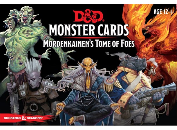 D&D Cards Monster Mordenkainen Tome Foes Dungeons & Dragons - 109 kort
