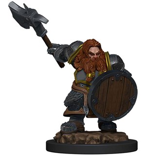 D&D Figur Icons Dwarf Fighter Male Icons of the Realm Premium Figures 