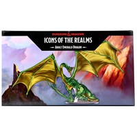 D&D Figur Icons Emerald Dragon 36cm Dungeons & Dragons Icons of the Realms