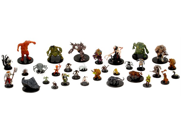D&D Figur Icons Volo/Mordenkaine Booster Dungeons & Dragons - 4 figurer/booster