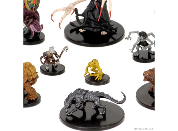 D&D Figur Icons Volo/Mordenkaine Booster Dungeons & Dragons - 4 figurer/booster