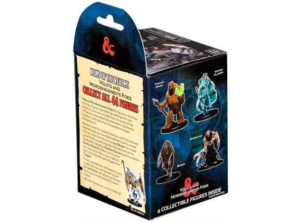 D&D Figur Icons Volo & Mordenkainen x4 Dungeons & Dragons - 4 figurer/booster