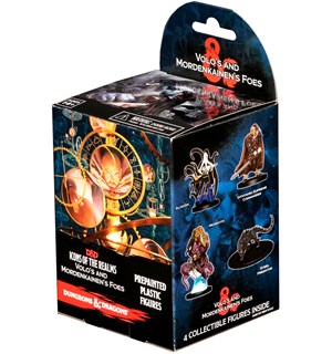 D&D Figur Icons Volo & Mordenkainen x4 Dungeons & Dragons - 4 figurer/booster 