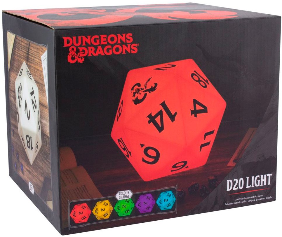 D&D Light D20 Lampe Gamezone.no