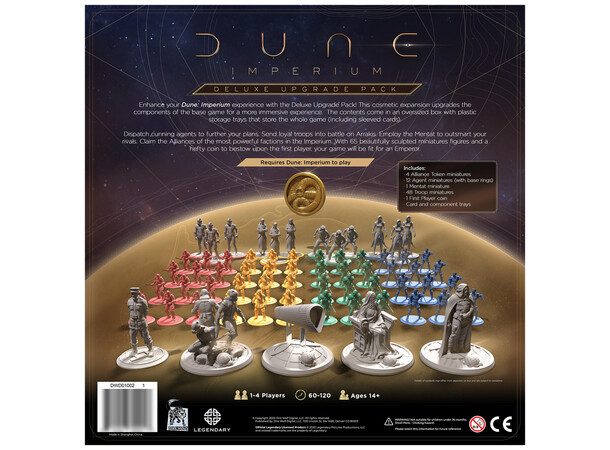 Dune Imperium Deluxe Upgrade Pack Expansion till Dune Imperium 