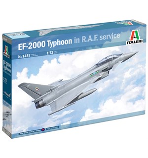 EF-2000 Typhoon In RAF Service Italeri 1:72 Byggesett 