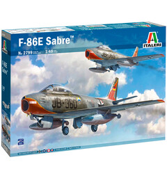F-86E Sabre 23,8 cm Italeri 1:48 Byggesett