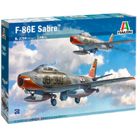 F-86E Sabre 23,8 cm Italeri 1:48 Byggsats