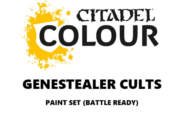 Genestealer Cults Paint Set Battle Ready Paint Set for din hær
