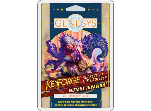 Genesys RPG Keyforge Mutant Invasion Secrets of the Crucible Adversary Deck