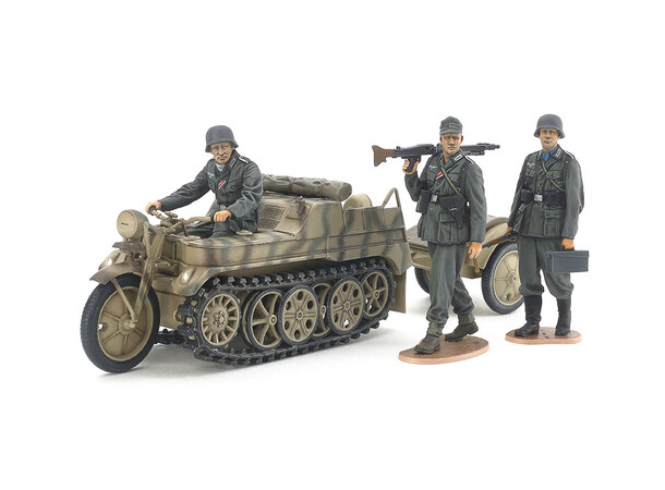 German Sd.Kfz.2 Kettenkraftrad Tamiya 1:35 Byggesett 