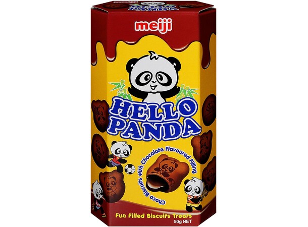 Hello Panda Dobbel Sjokolade 50g Japansk Megahit