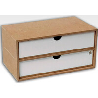 Hobbyzone Module OM02b 2x Drawers 2 lådor med skiljeväggar - 30 cm